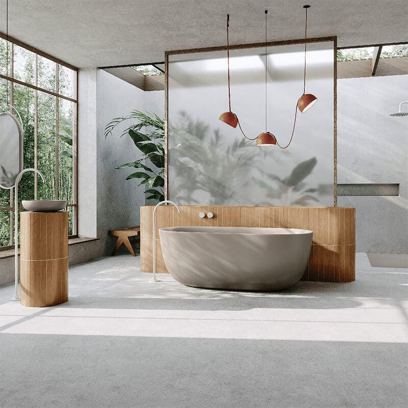MEISTERSTÜCK Badewanne für kleine und große Bäder – Kaldewei lanciert die freistehende OYO DUO von Designer Stefan Diez