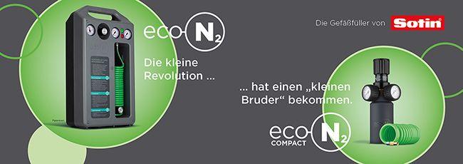 Die einzigen kompakten Stickstoff-Füllsysteme für Membranausdehnungsgefäße mit Mehrweg-Druckgasflaschen.