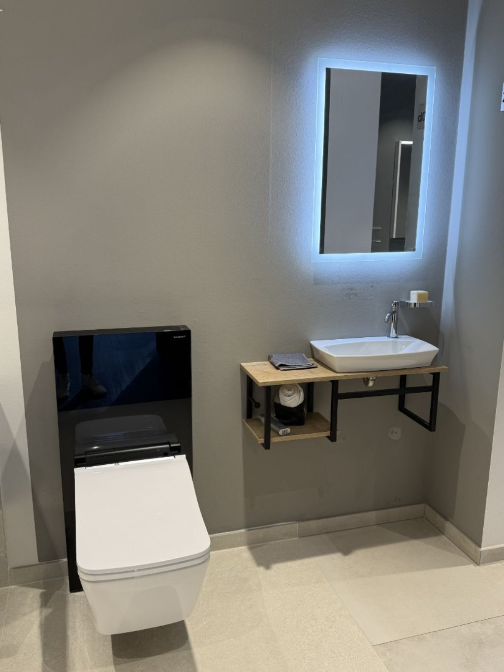 Bild von Koje 20b Gäste-Waschplatz Industrial-Design